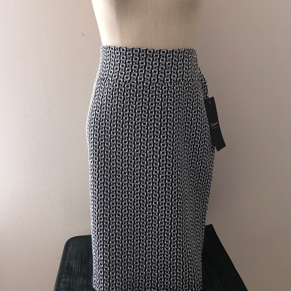 Women’s espresso career wear pencil skirt
